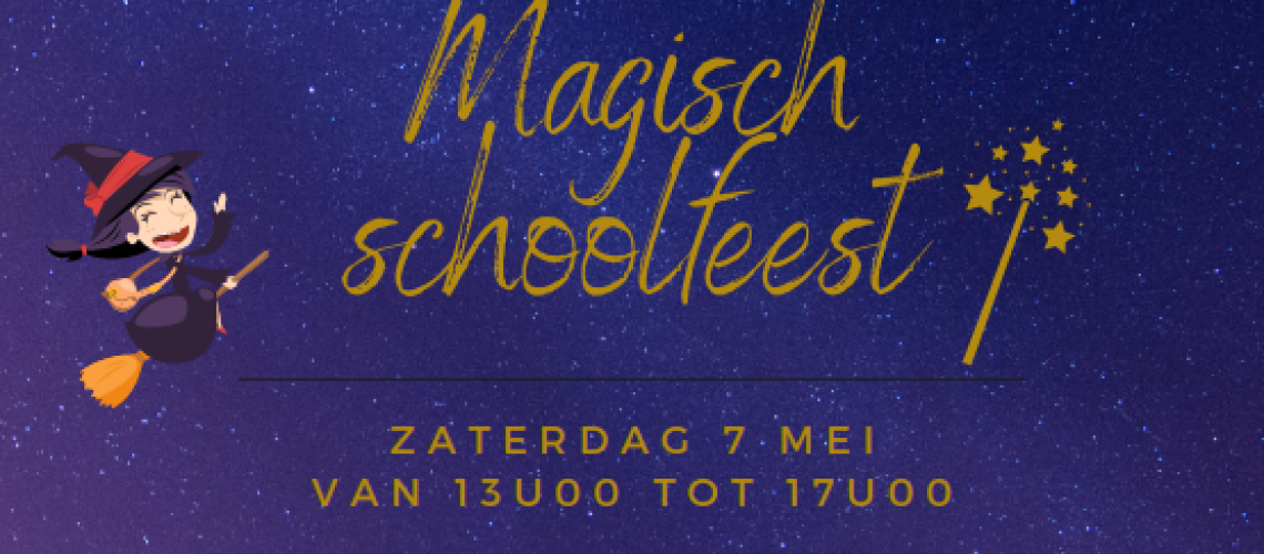 2022_Magisch schoolfeest affiche